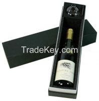 Luxury cardboard wine box with foam