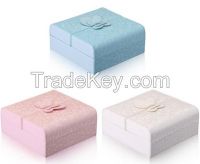 custom high quality leather jewelry box