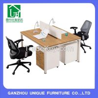 Cheap MDF wood office used computer desk From China