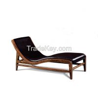 Comfortable Wooden Chaise Lounge