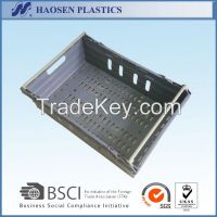 Factory new design plastic crate for fruit sale 