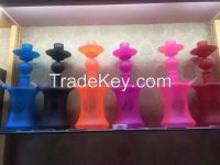 high quality  glass shishahand blown glass hookah with beautiful colour