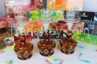 high quality  glass shishahand blown glass hookah for smoking 