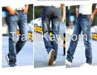 Custom Men's Fashion Slim Fit Denim Jeans