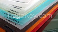 Glassine release paper with silicone coating to directly supply by factory colors and specification as request