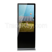 55&amp;quot; lcd programmable display , interactive signage display , media screen display