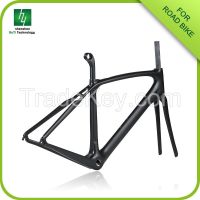 Factory sell Carbon road bike frame CRF10, road bicycle frame+ front fork, 3K/UD, Glossy /Matte