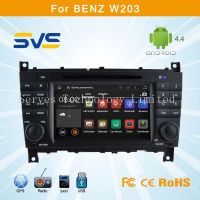 Android 4.4.4 car dvd player for Benz C W203 car radio gps navigation system Car Audio