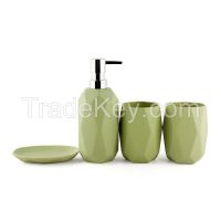 Diamond Shape Design Bathroom Set