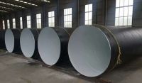 3PE steel pipe/ tube ASTM SPIRAL ANTI-CORROSION PE WELDED STEEL PIPE