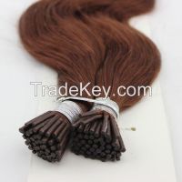 Keratin Hair I-Tip Human Hair Extensions