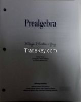 Pre-Algebra College Textbooks Loose Leaf Student Editions