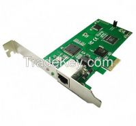 E1 Card With Low Profile For 2u Server, Pci-e Connector 1 Port T1 Card, Te110 Isdn Pri Card Supports Asterisk