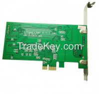 E1 Card With Low Profile For 2u Server, Pci-e Connector 1 Port T1 Card, Te110 Isdn Pri Card Supports Asterisk