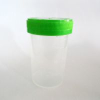 Urine Container 60 mL - Non Sterile - Green Cap