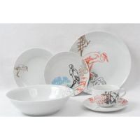19 Pcs Round Coupe Dinner Set From China