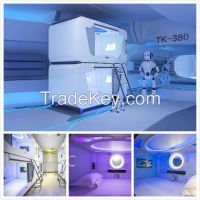 New Arrival Prefab Cabin Container House, Capsule Hotel Bed, Sleeping Cabin, Prefab Houses, Sleep Pod