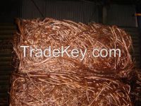 100% High Purity Copper wire scrap 99.99/mill berry copper scrap for sale