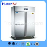 Huaer 4 Section Dual Temperature Reach In Refrigerator / Freezer Combo