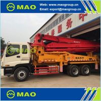 SANY used concrete pump 37M SY5270THB 37 with ISUZU truck  From China