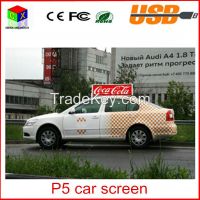 P5  Led display screen advertising screen led car bus taxi cars