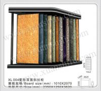 diamond typed double side cable-stayed showcase showroom display rack for ceramic tiles