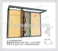 Single side tile drawing cabinet / big showcase with ceramic tiles