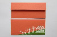 Gift Envelopes - Hand Painting on Handmade Paper Envelope