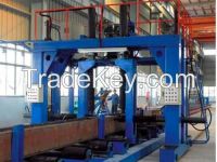 Box Column Assembly Machine for U-beam and Box-beam With Hydraulic Press 