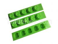 Silicone chameleon cake baking mold