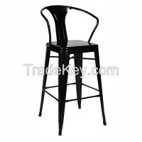 metal high stool chair bar stool