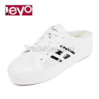 LEYO 2016 SUMMER WOMAN CASUAL SHOES PUNCH PU SLIP-ON SNEAKER