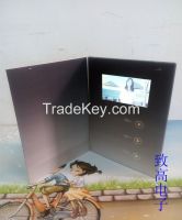 4.3"LCD Vedio Greeting Card/Bussiness Promtotional Card/Advertising Brochure