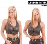 cowhide leather top 