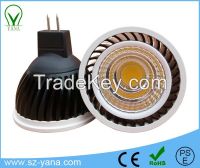 Cob Gu10 Mr16 Gu5.3 E27 3w 4w 5w 7w 80lm/w Led Spotlight / Led Spot Light