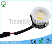 3w Cob Led Mini Jewelry Led Downlight / Led Down Light