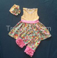 Yj-024 2016 Wholesale Persnickety Ruffle Shorts Outfits