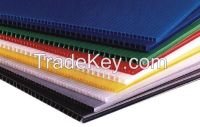 Conductive / Electrostatic  discharge corrugated polypropylene hollow sheet