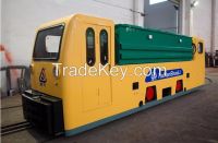 High Speed Battery Electric Locomotive 12 Tons, Mining Locomotive