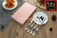 JZC007 | Ceramic Style Stainless Steel Tableware From Chinese Manufacturer