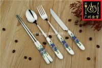 Jzc007 | Ceramic Style Stainless Steel Tableware From Chinese Manufacturer