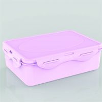 Heat resistant airtight microwave food grade plastic food container 