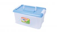 BPA Free Plastic lock food container with handle