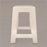 Plastic chair net high stool F175 White