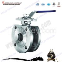 wafer stainless steel cf8 ball valve