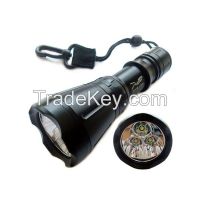 SCUBA TOOKE D4 3*T6 LED 3000Lumen light Night Diving Flashlight Dive Torch