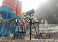 HZS75 concrete batching plant