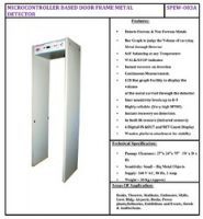 Door Frame Metal Detector With Battery