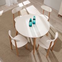 Nordic Style Dining Room Furniture Dining Sets with table and chair