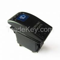 12v custom logo on-off light Rocker switch for Driving lights